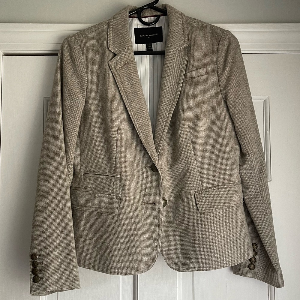 Banana Republic Tan Blazer